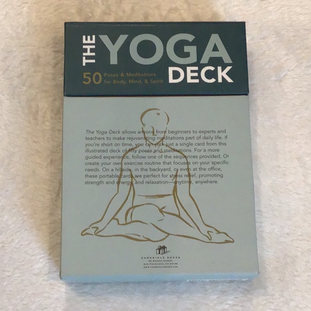 The Yoga Deck (of cards) with 50 Poses & Meditations for Body, Mind & Spirit